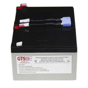 Global Technology Systems UPS replacement battery for APC RBC6